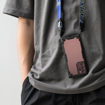 Ringke Fusion X Robuste Schutzhülle mit TPU Rahmen Samsung Galaxy Note 20 Ultra schwarz